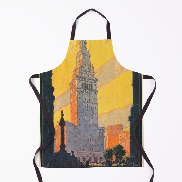Item preview, Union Terminal Cleveland - Leslie Ragan 1930 - Vintage Travel designed and sold by Culturio.