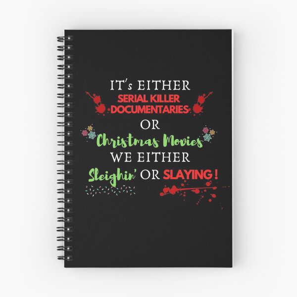 Item preview, Its Either Serial Killer Documentaries Or Christmas Movies Premium designed and sold by Zyphrost ★★★★★ (✔).