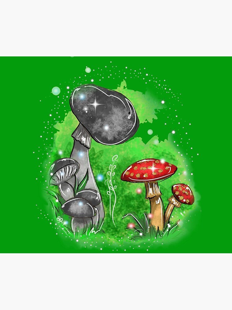 Thumbnail 5 of 5, Mouse Pad, Tivona Keeper Of The Mushrooms ™ designed and sold by TeelieTurner.