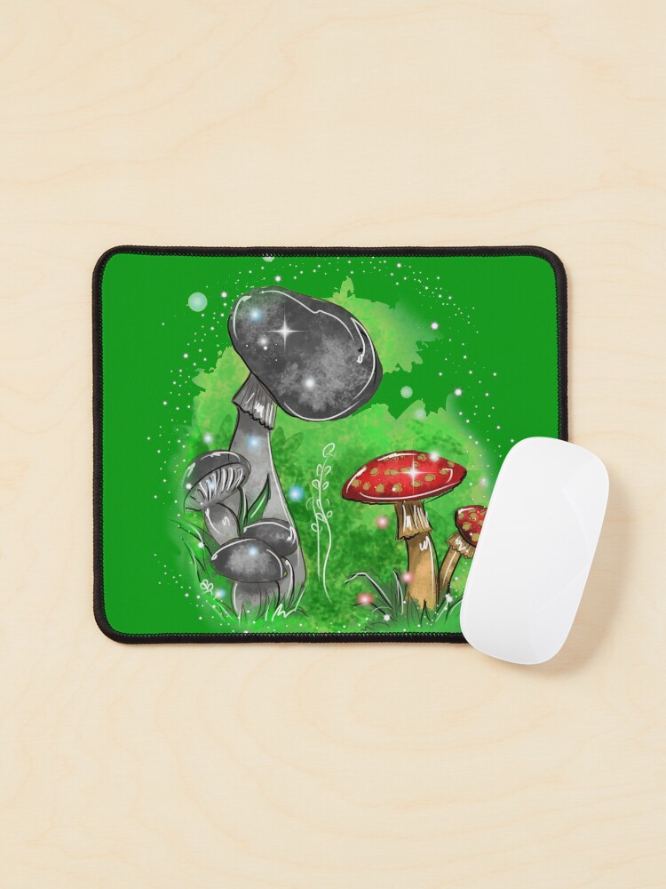 Thumbnail 1 of 5, Mouse Pad, Tivona Keeper Of The Mushrooms ™ designed and sold by TeelieTurner.