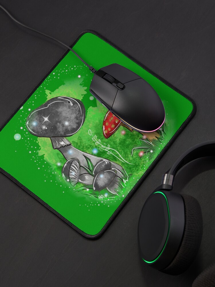 Thumbnail 4 of 5, Mouse Pad, Tivona Keeper Of The Mushrooms ™ designed and sold by TeelieTurner.