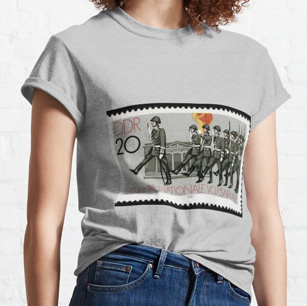 NVA (East German Army) stamp issued in East Germany Classic T-Shirt