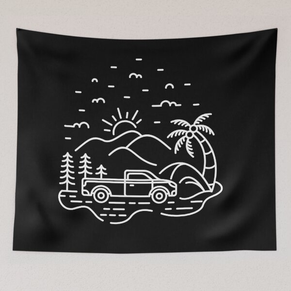 Item preview, Minimalist White Travel Art . designed and sold by HybridoStore.