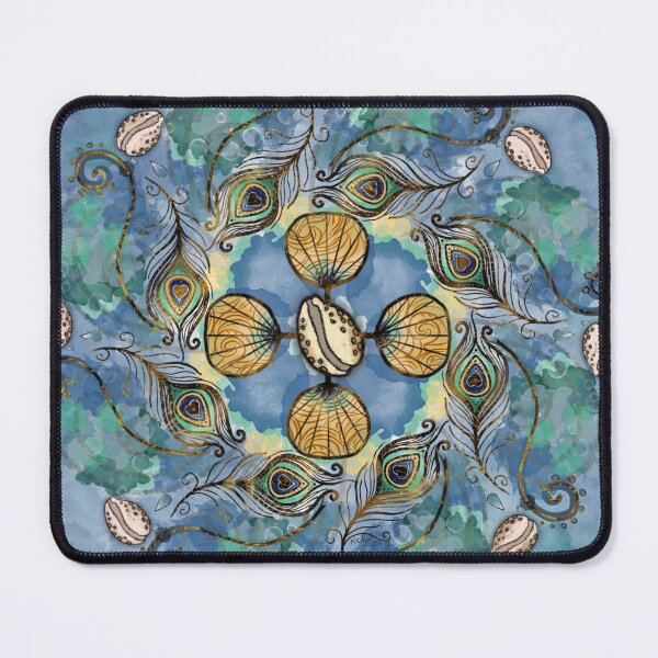 Item preview, Oshun's Mandala designed and sold by Kelli Cymraes Lincoln.