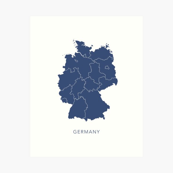 Item preview, Map of Germany designed and sold by By-Danni-Marie.