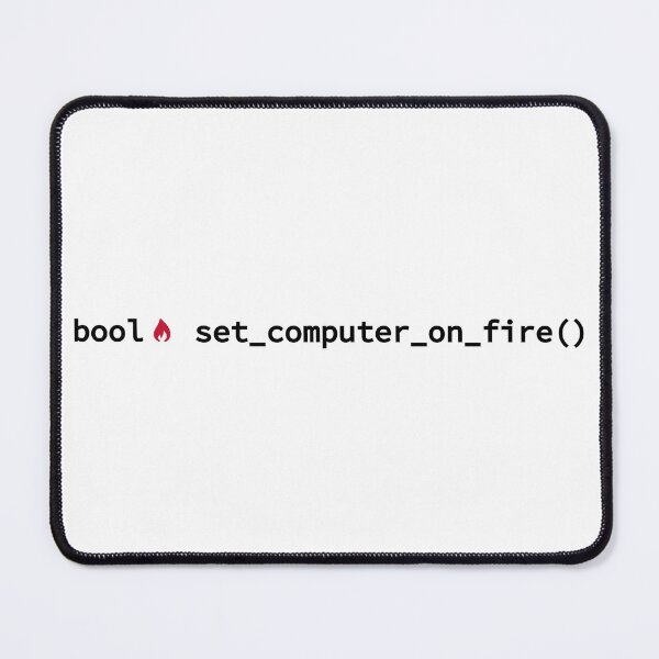 Item preview, set_computer_on_fire() designed and sold by eigenmagic.