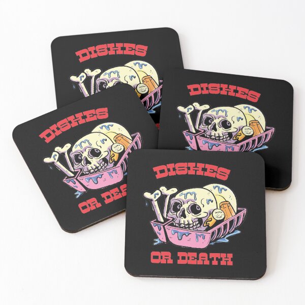 Item preview, Dishes or Death designed and sold by Grody Brody.