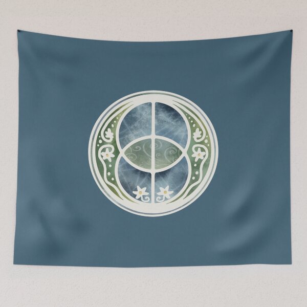 Item preview, Chalice Well (land&sea) designed and sold by Kelli Cymraes Lincoln.