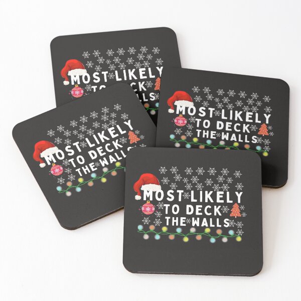 Item preview,  FAMILY CHARISTMAS MATCHING SHIRT, MOST LIKELY TO EAT SANTA COOKIES designed and sold by Luckydoe1.