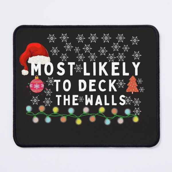 Item preview,  FAMILY CHARISTMAS MATCHING SHIRT, MOST LIKELY TO EAT SANTA COOKIES designed and sold by Luckydoe1.