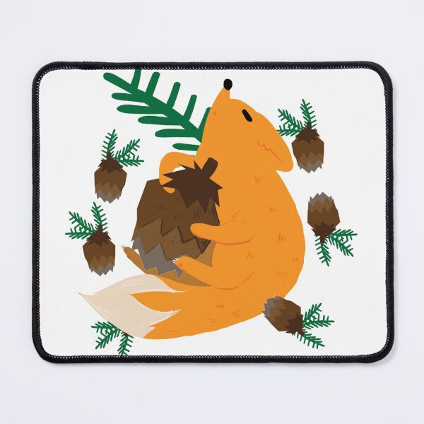 Item preview, Little fox with spruce cone designed and sold by ArinkaDzu-shop.