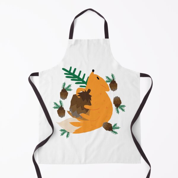 Item preview, Little fox with spruce cone designed and sold by ArinkaDzu-shop.