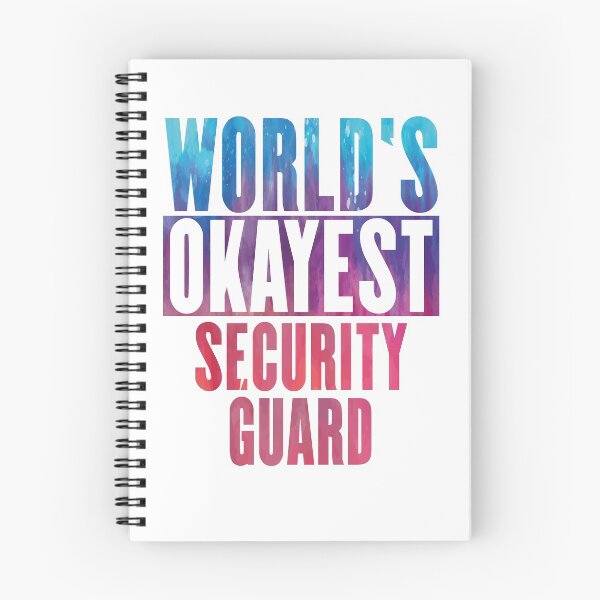 Item preview, World's okayest Security Guard designed and sold by JakubkoJunak.