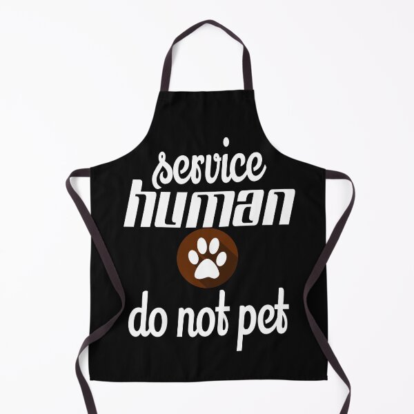 Item preview, SERVICE HUMAN DO NOT PET. designed and sold by leicha.