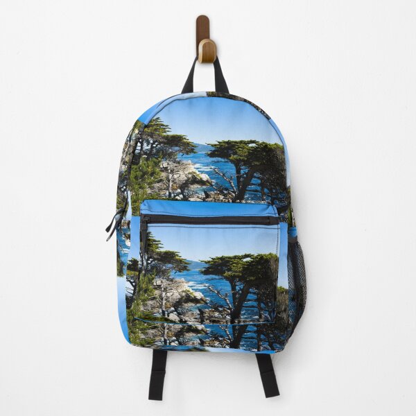Item preview, View of Pacific coast near 17-Mile Drive is a scenic road through Pacific Grove and Pebble Beach on the Monterey Peninsula in California designed and sold by OrcaNature.