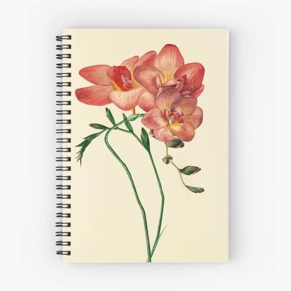 Item preview, Watercolor freesias designed and sold by Lally-POPart.