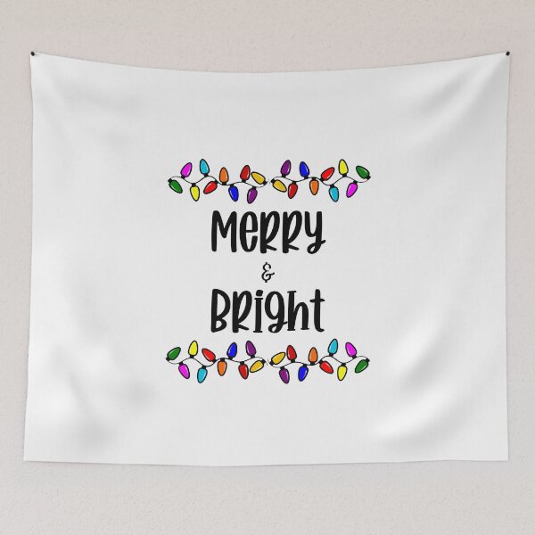 Item preview, Merry & Bright Christmas Lights designed and sold by f2error.