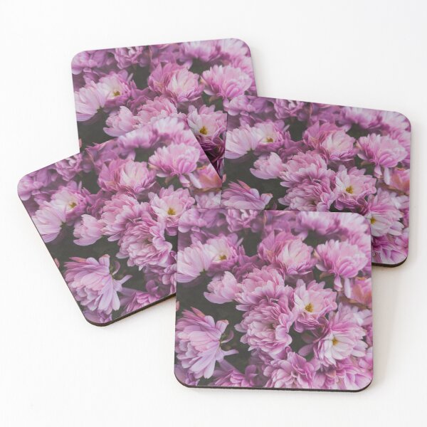 Item preview, Purplish pink flowers - pink chrysanthemum designed and sold by SunriseAndHoney.
