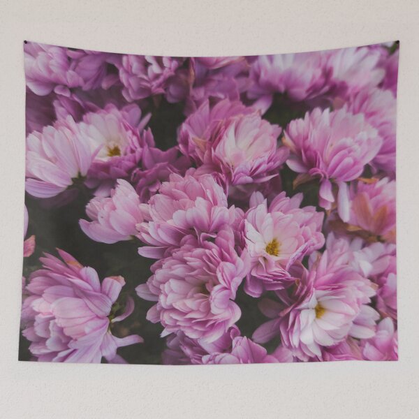 Item preview, Purplish pink flowers - pink chrysanthemum designed and sold by SunriseAndHoney.