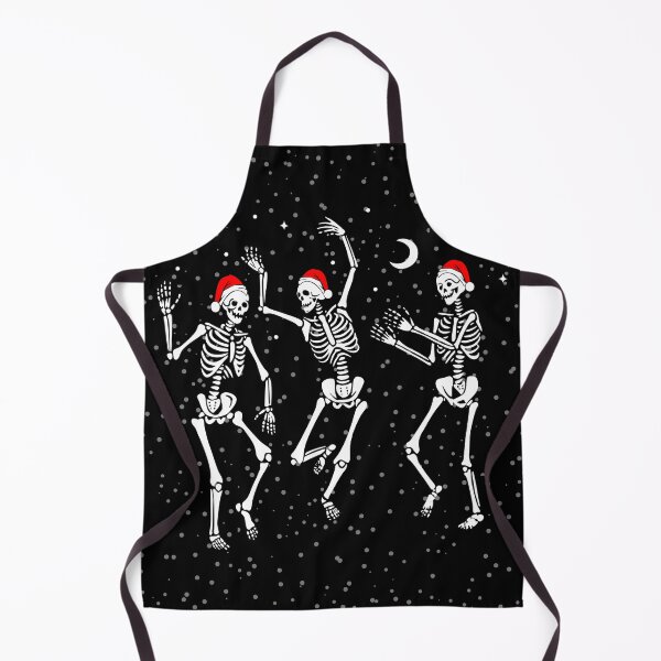 Item preview, Dancing Santa Skeletons In The Snow designed and sold by GreenStardust.