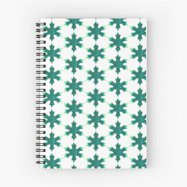 Item preview, Xmas Snowflakes Star Green Blue Thorns by Iritof designed and sold by iritof.
