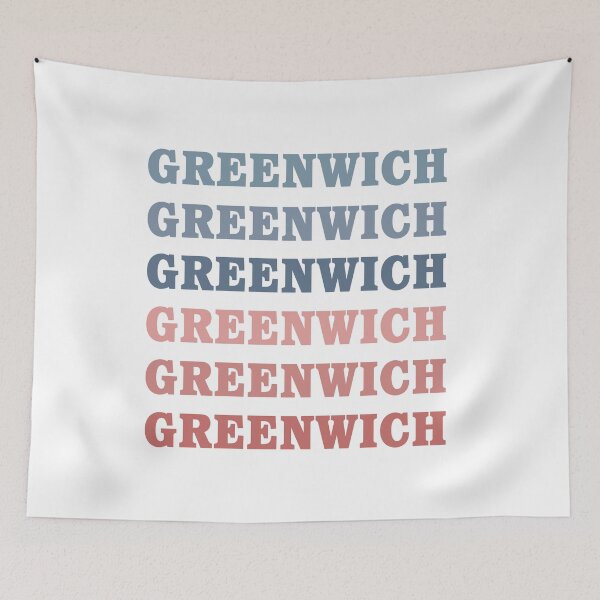 Item preview, Greenwich Multicolor (Blue/Red) designed and sold by frankyou.