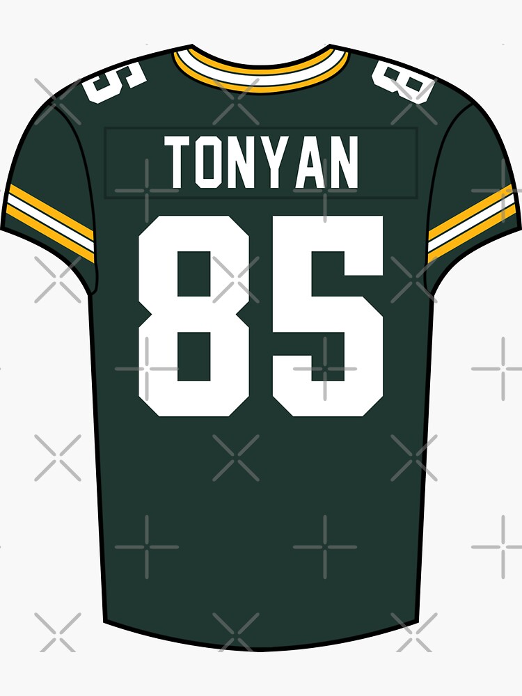 Robert Tonyan Home Jersey Art Board Print for Sale by designsheaven