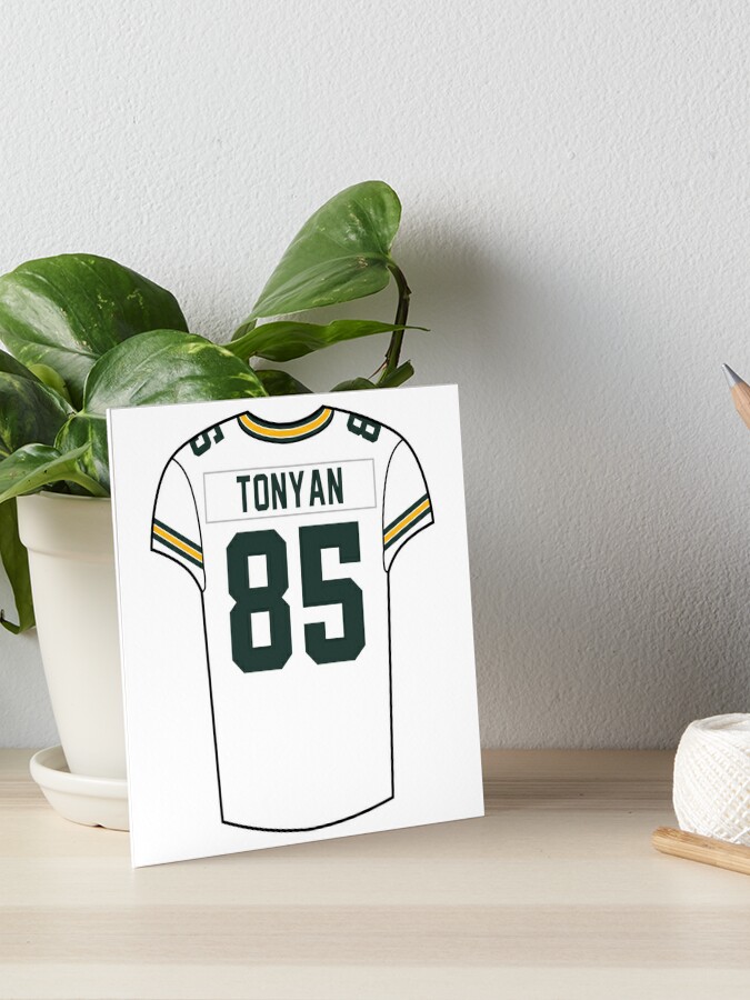 A.J. Hawk Home Jersey Poster for Sale by designsheaven