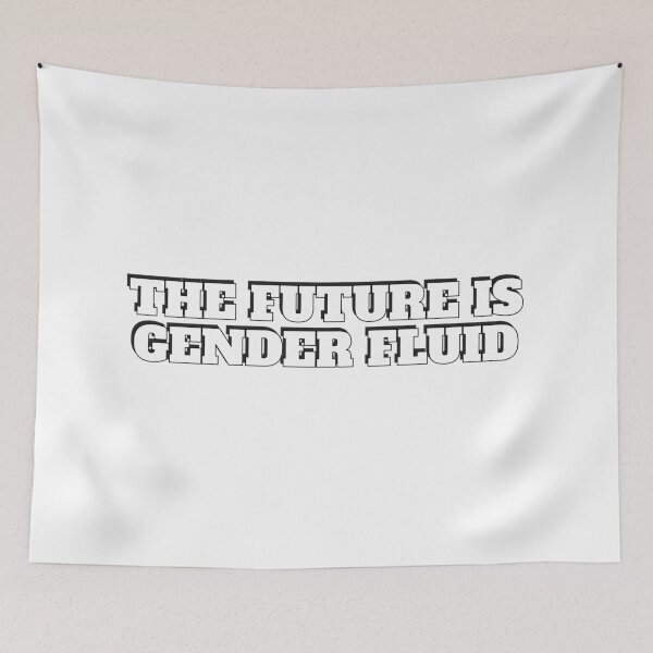 Item preview, The future is gender fluid designed and sold by Inspirationmotivation.