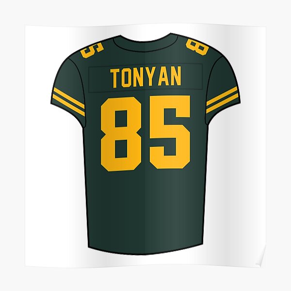 Robert Tonyan Alternate Jersey Poster for Sale by designsheaven