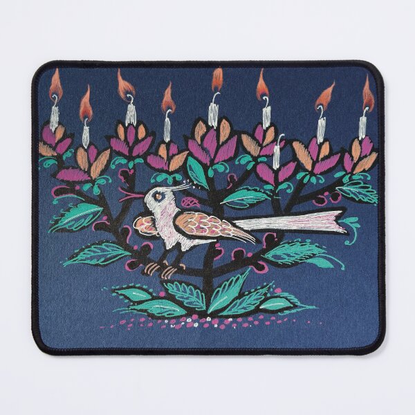 Item preview, Hanukkiah Tree with White Bird of Peace. designed and sold by Olga Zamlinsky.