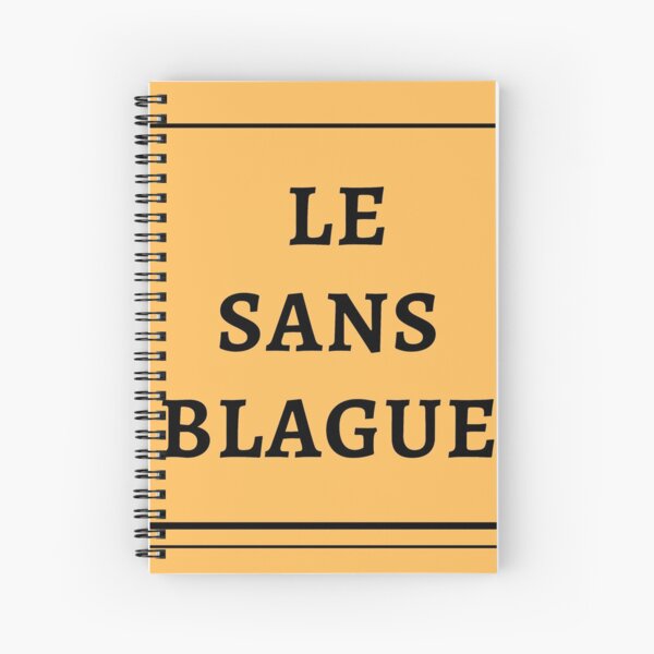 Blague Spiral Notebooks Redbubble