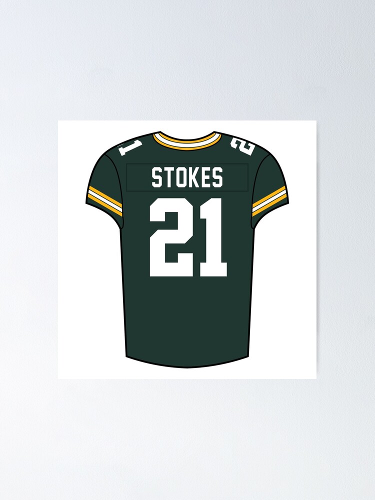 Eric Stokes Home Jersey Sticker for Sale by designsheaven