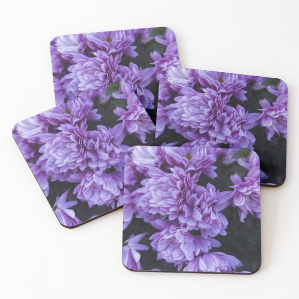 Item preview, Purple flowers - purple chrysanthemum designed and sold by SunriseAndHoney.