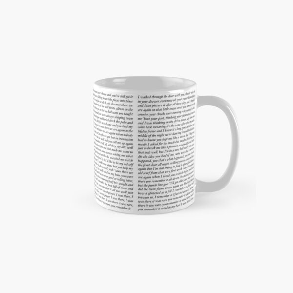 Taylor Swift Lyrics Coffee Mugs for Sale