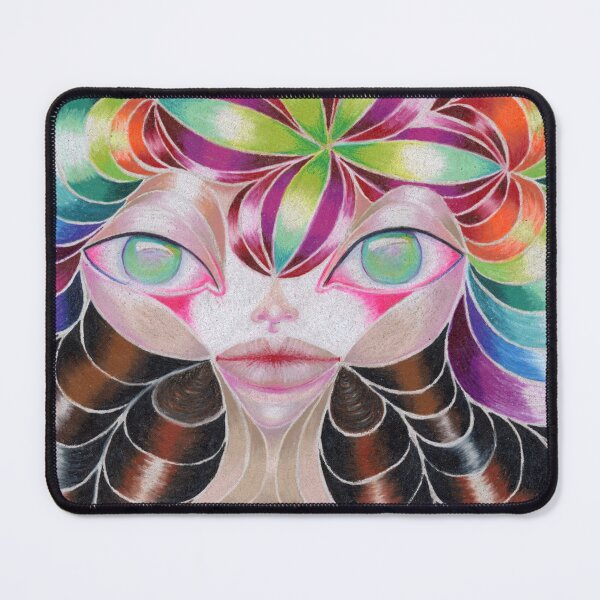 Item preview, Spring Carnavale Alien Girl designed and sold by NalinneJonesArt.