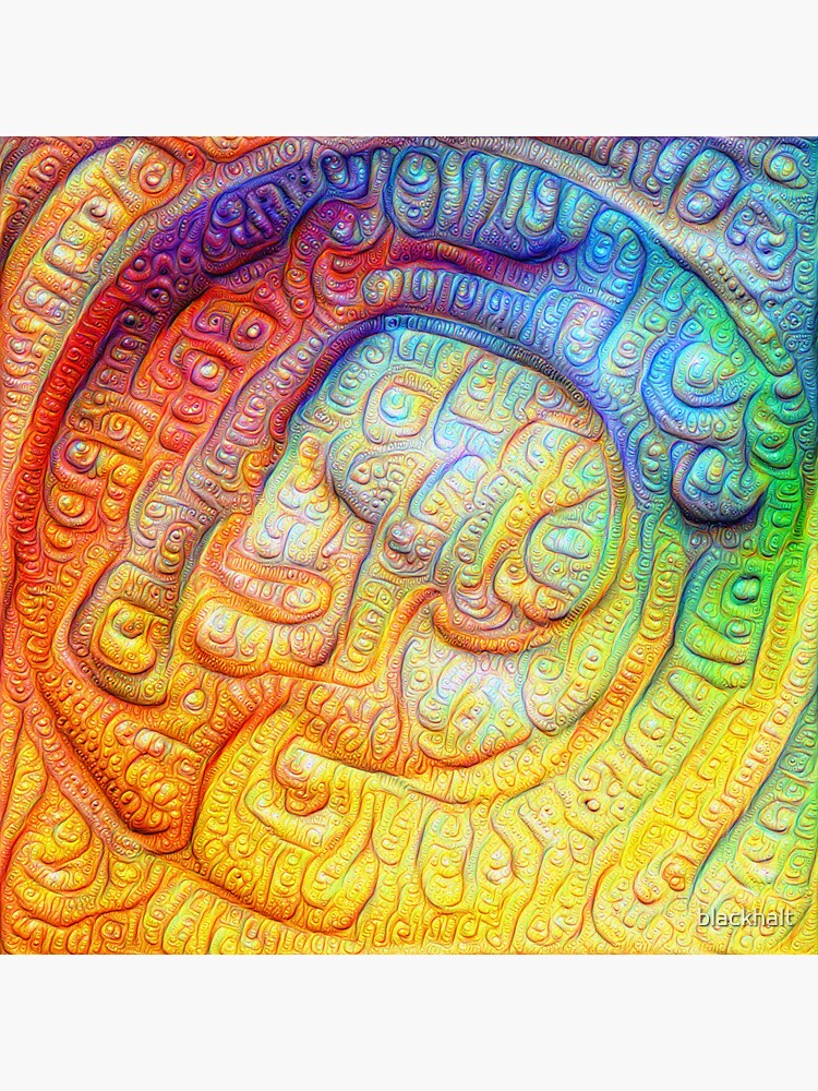 Color Foam #DeepDream V2 by blackhalt