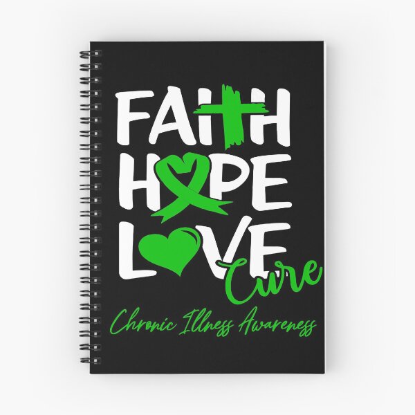 Item preview, Faith Hope Love Cure Chronic Illness Awareness designed and sold by Grooffos.
