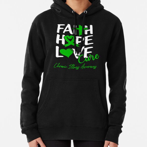 Item preview, Faith Hope Love Cure Chronic Illness Awareness designed and sold by Grooffos.
