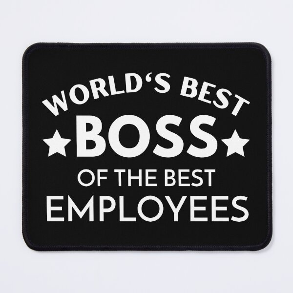 Item preview, Worlds Best Boss White - Boss Praise designed and sold by ViewerEqualsPhoton.