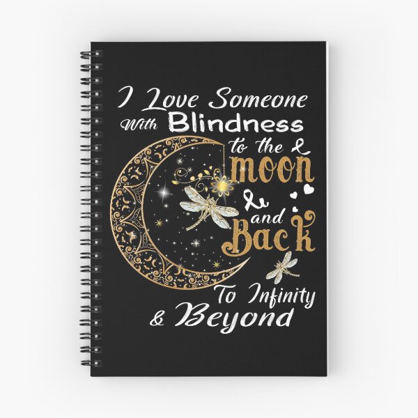 Item preview, I Love Someone With Blindness To The Moon And Back designed and sold by Adropine.
