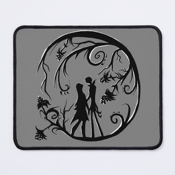 Item preview, Jack and Sally Silhouette designed and sold by 7dunicornlady.