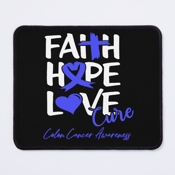 Item preview, Faith Hope Love Cure Colon Cancer Awareness designed and sold by Grooffos.