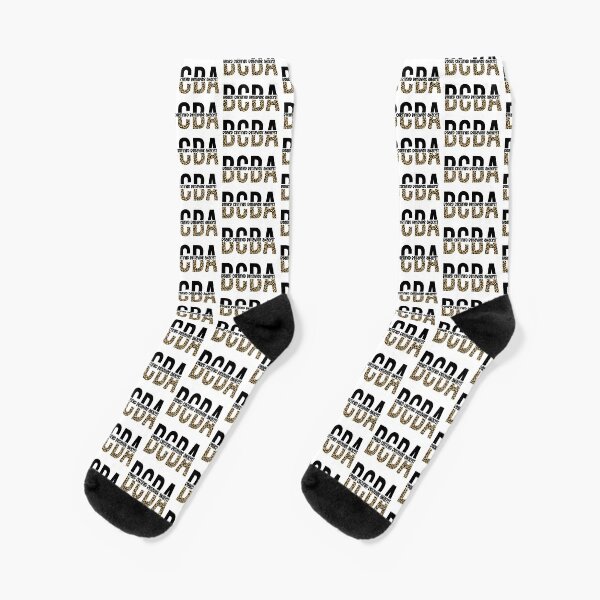 BCBA Board Certified Behavior Analyst Gifts Socks