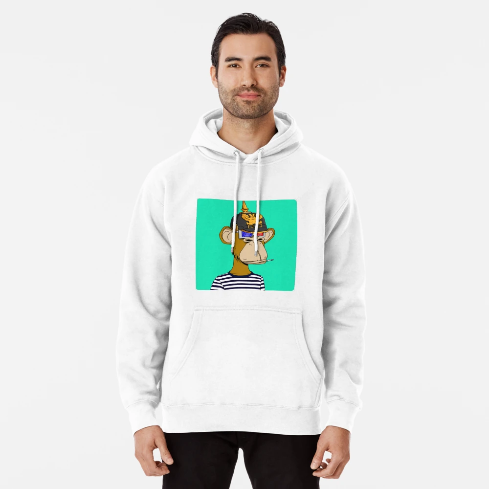 Bored Ape NFT do not screenshot Pullover Hoodie for Sale by Cowboy Mike Redbubble