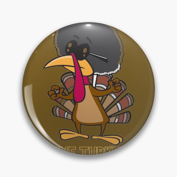 Item preview, jive turkey with afro and shades designed and sold by MARCOS LILI.
