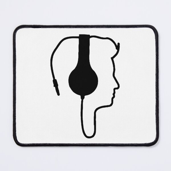 Item preview, Music Man Love Music Headphone Craze musical Art Design Happy Apparel Essential Inspiration Joy Mood Funny designed and sold by DesignByHeartUK.