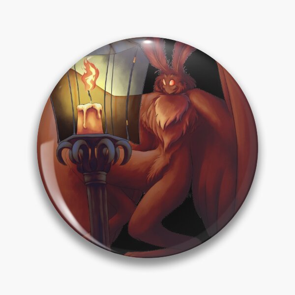 Item preview, Mothman and Lamp designed and sold by LochNessyzMons.