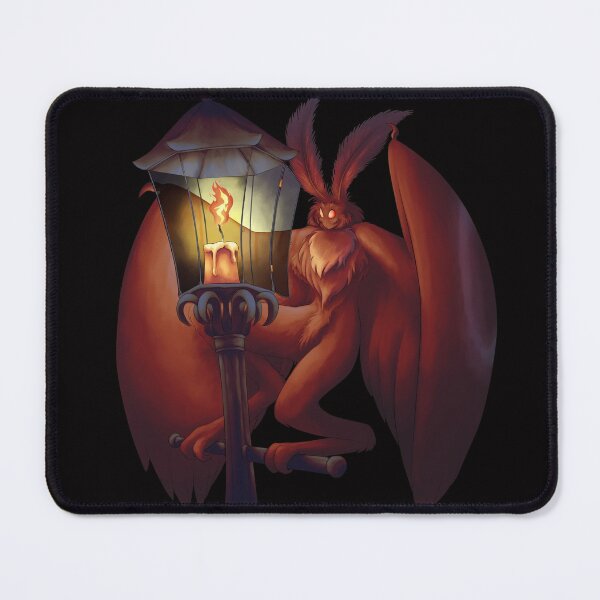 Item preview, Mothman and Lamp designed and sold by LochNessyzMons.