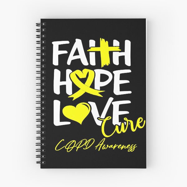 Item preview, Faith Hope Love Cure COPD Awareness designed and sold by Grooffos.